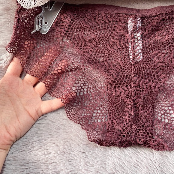 Lace cheeky panties, 4 pairs. - Picture 2 of 4